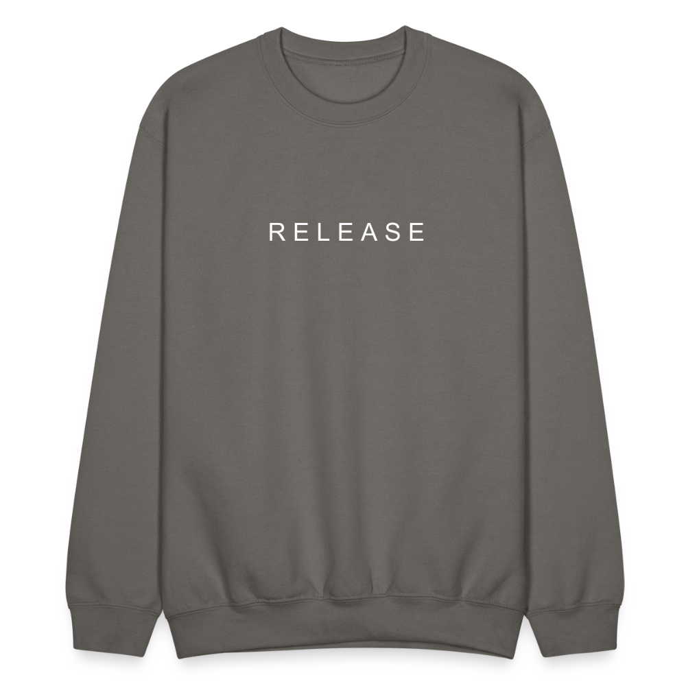 Iridium Grey Crewneck Sweatshirt - asphalt gray