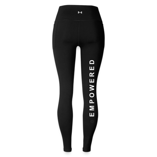 E M P O W E R E D Under Armour Ladies' Meridian Legging - black