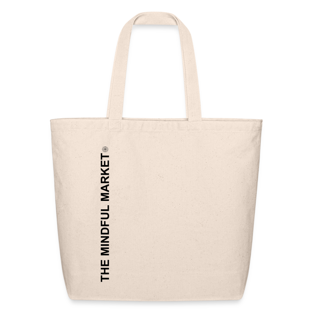 The Mindful Market Eco-Friendly Cotton Tote - natural