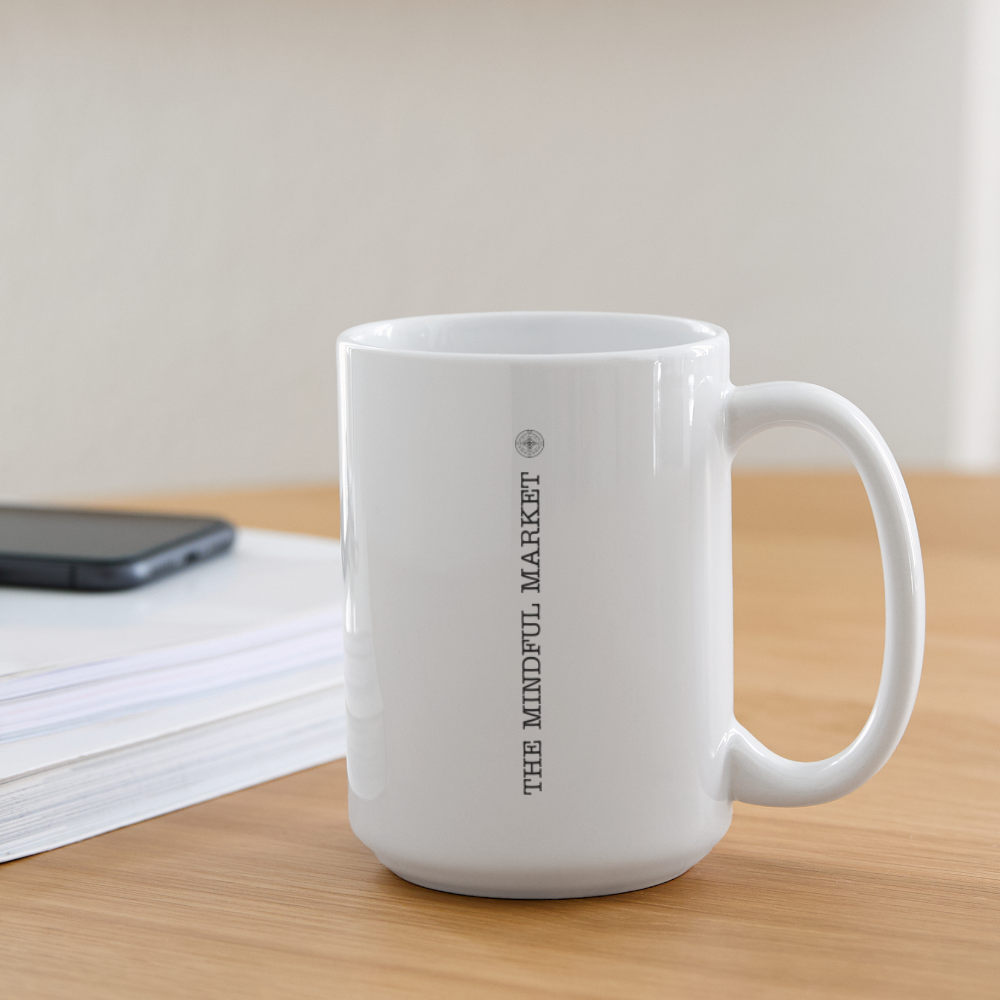 The Mindful Market Mug - white