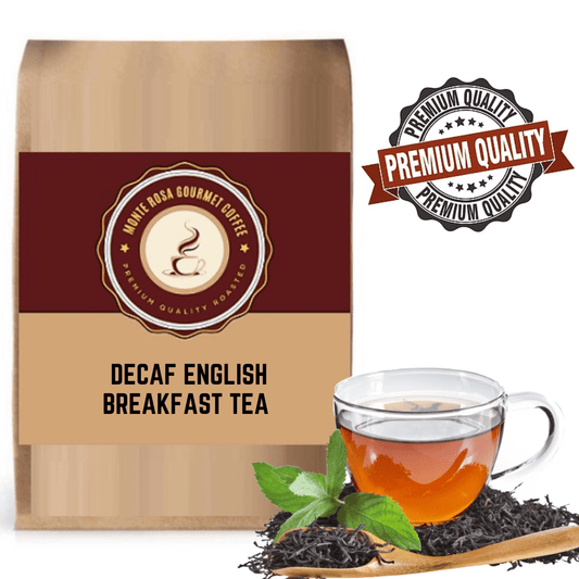 Té descafeinado para el desayuno inglés 