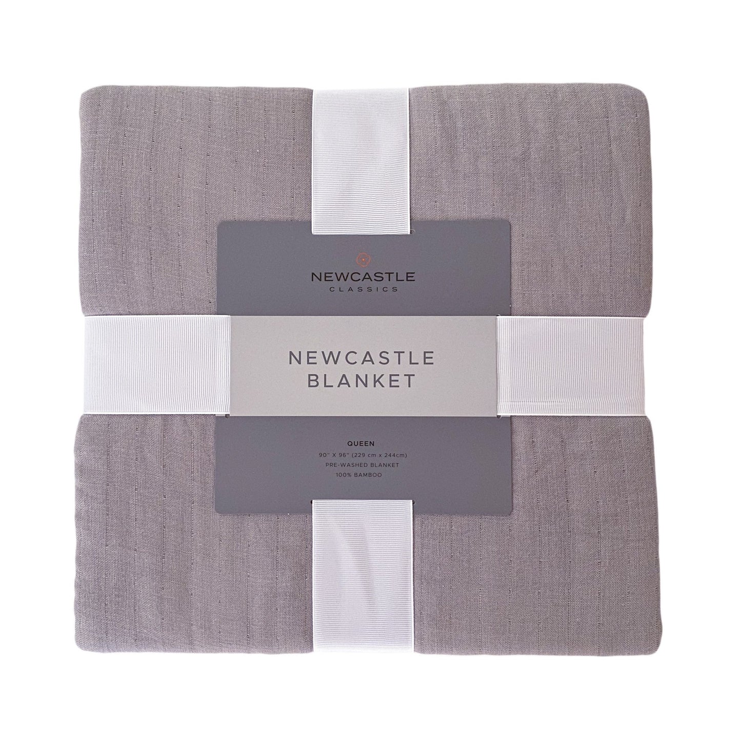 Manta extragrande de bambú para cama tamaño queen de Newcastle Grey