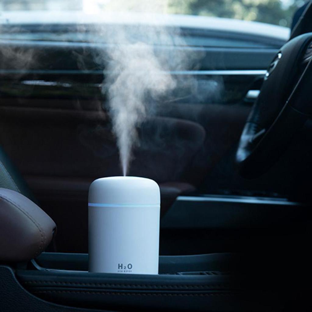 Humidificador de aire portátil, difusor de aceites esenciales aromáticos para el hogar y el coche