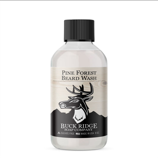 Lavado de barba en Buck Ridge Pine Forest