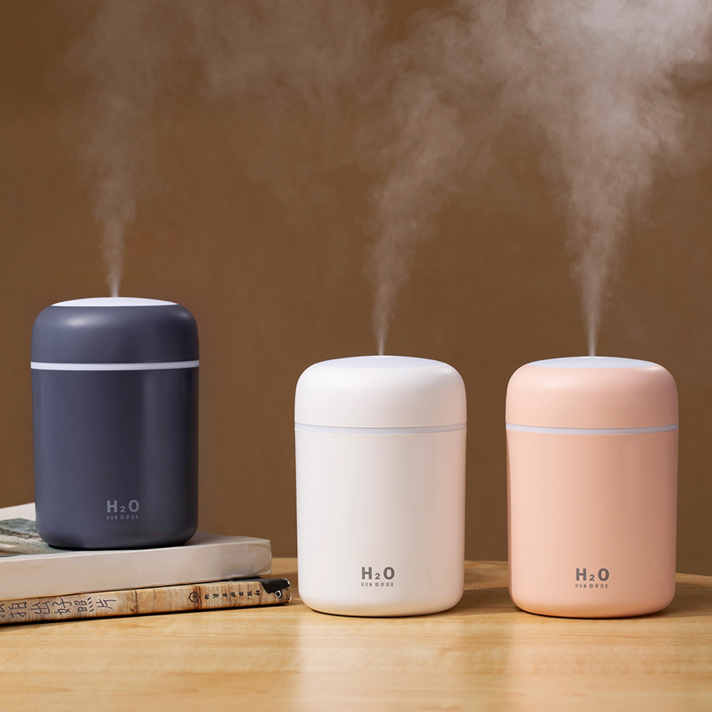 Humidificador de aire portátil, difusor de aceites esenciales aromáticos para el hogar y el coche